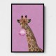 Giraffe Pink Bubblegum