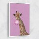 Giraffe Pink Bubblegum