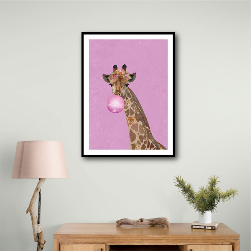 Giraffe Pink Bubblegum