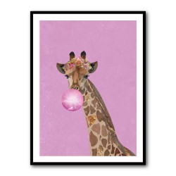 Giraffe Pink Bubblegum