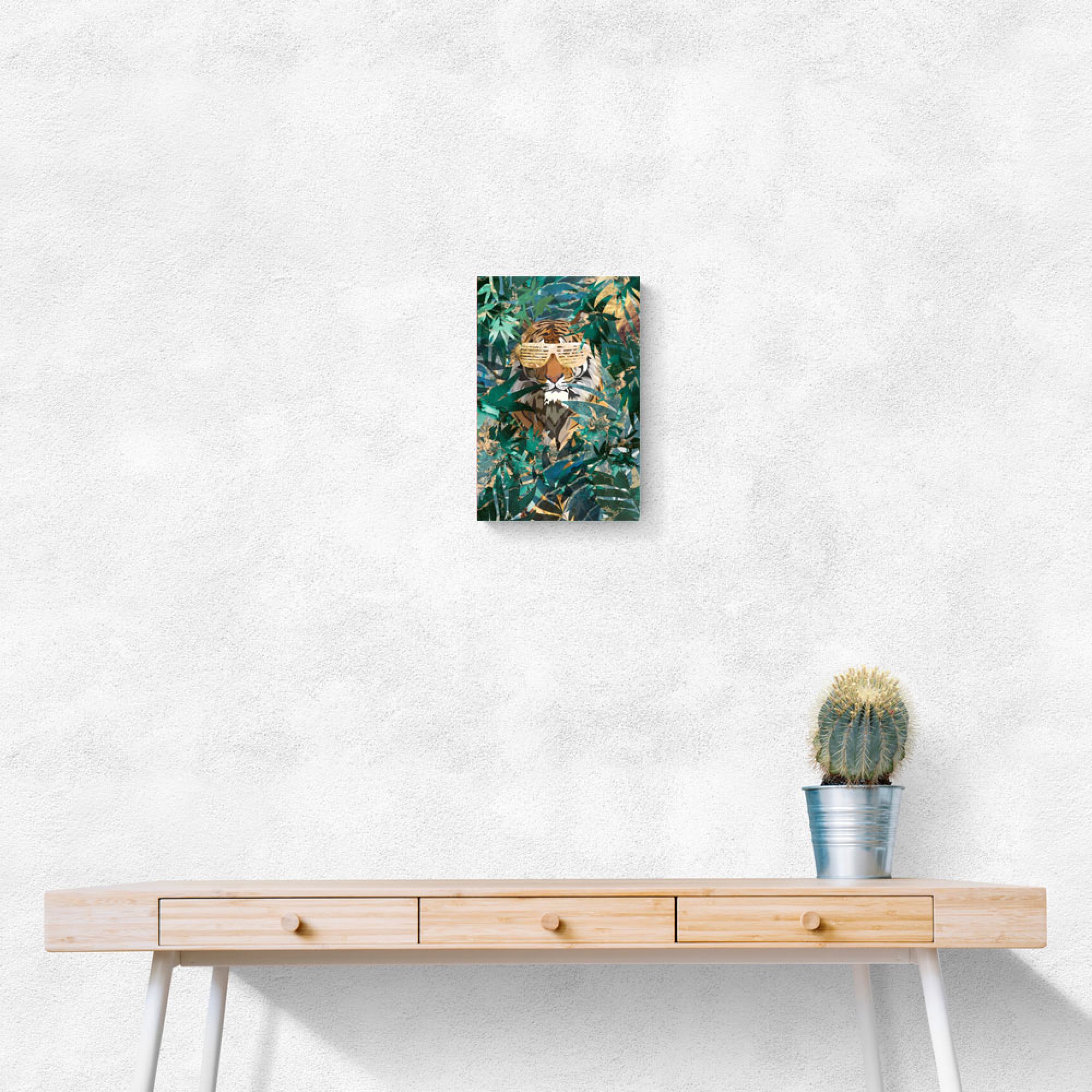 RaB Tiger In The Jungle Wall Art