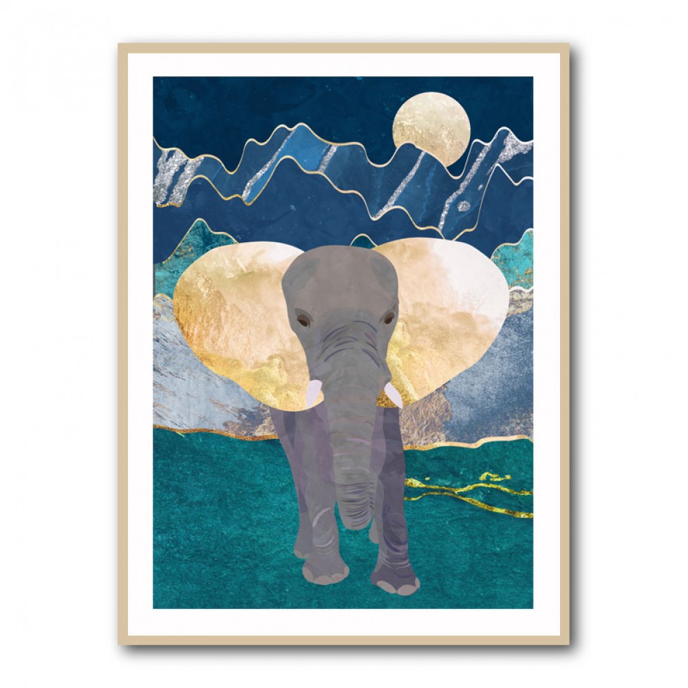 Moonlight Golden Elephant