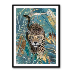Curious Jaguar In The Rainforest
