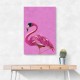 Magenta Metallic Flamingo