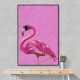 Magenta Metallic Flamingo