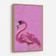 Magenta Metallic Flamingo