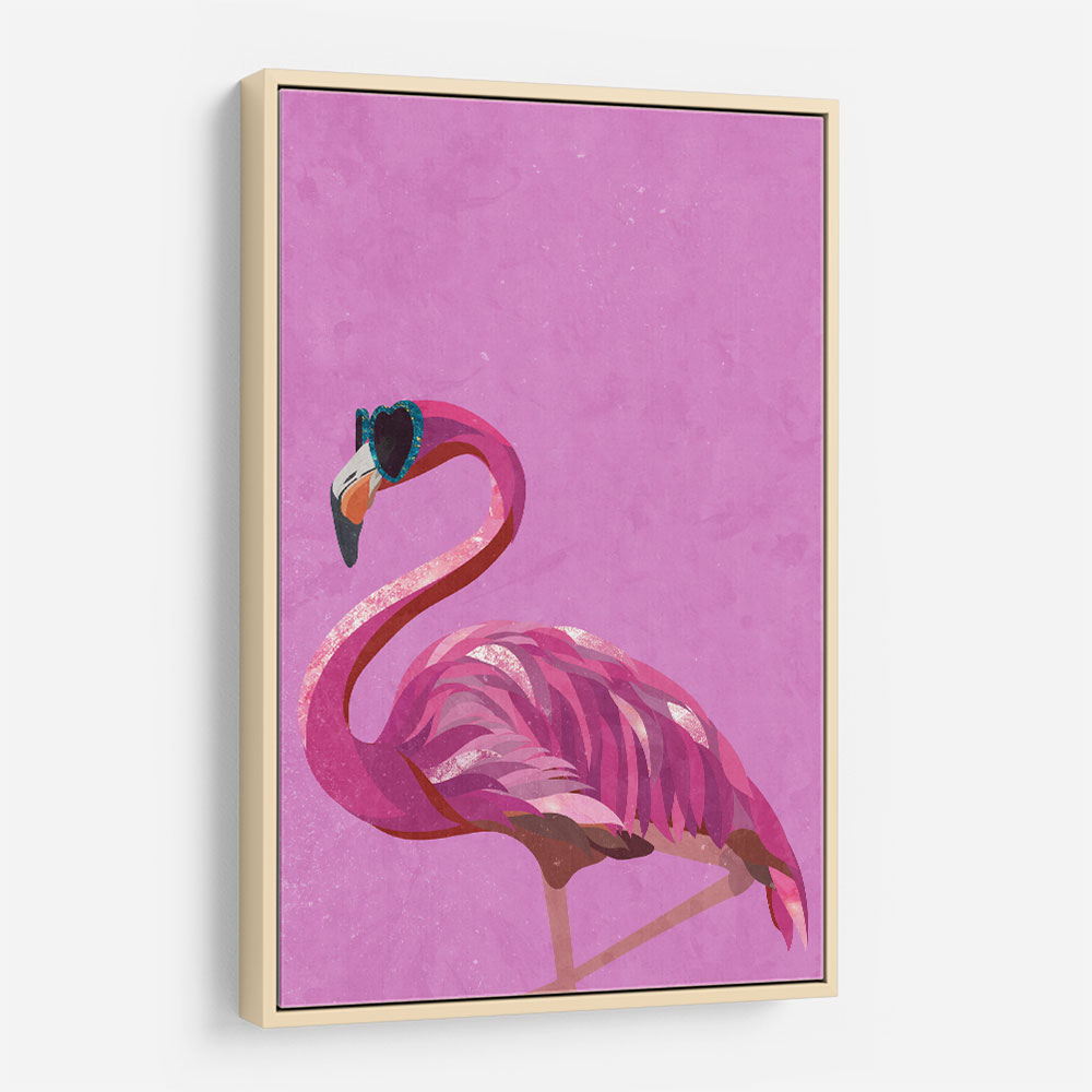 Magenta Metallic Flamingo