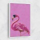 Magenta Metallic Flamingo