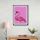 Magenta Metallic Flamingo