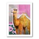 Camel With Pink Flowers