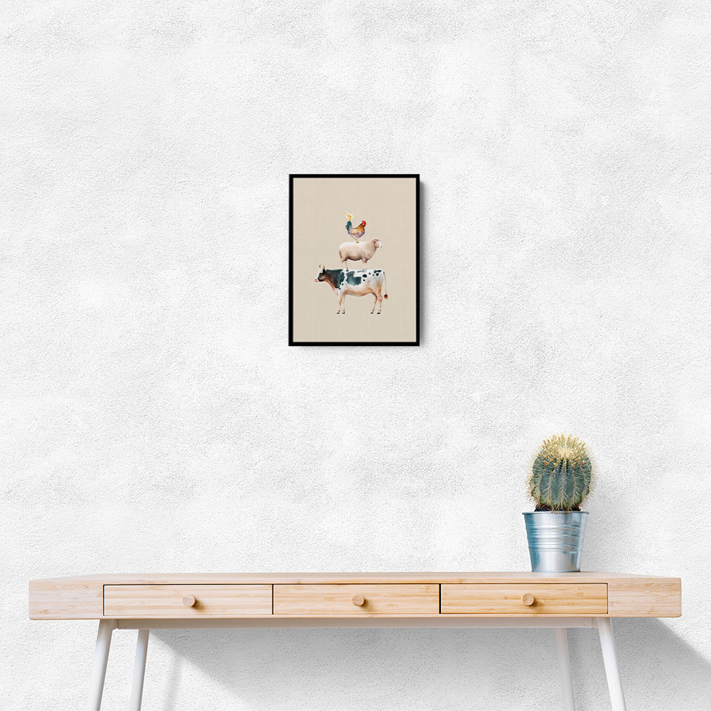 The Cow, Sheep and Chicken