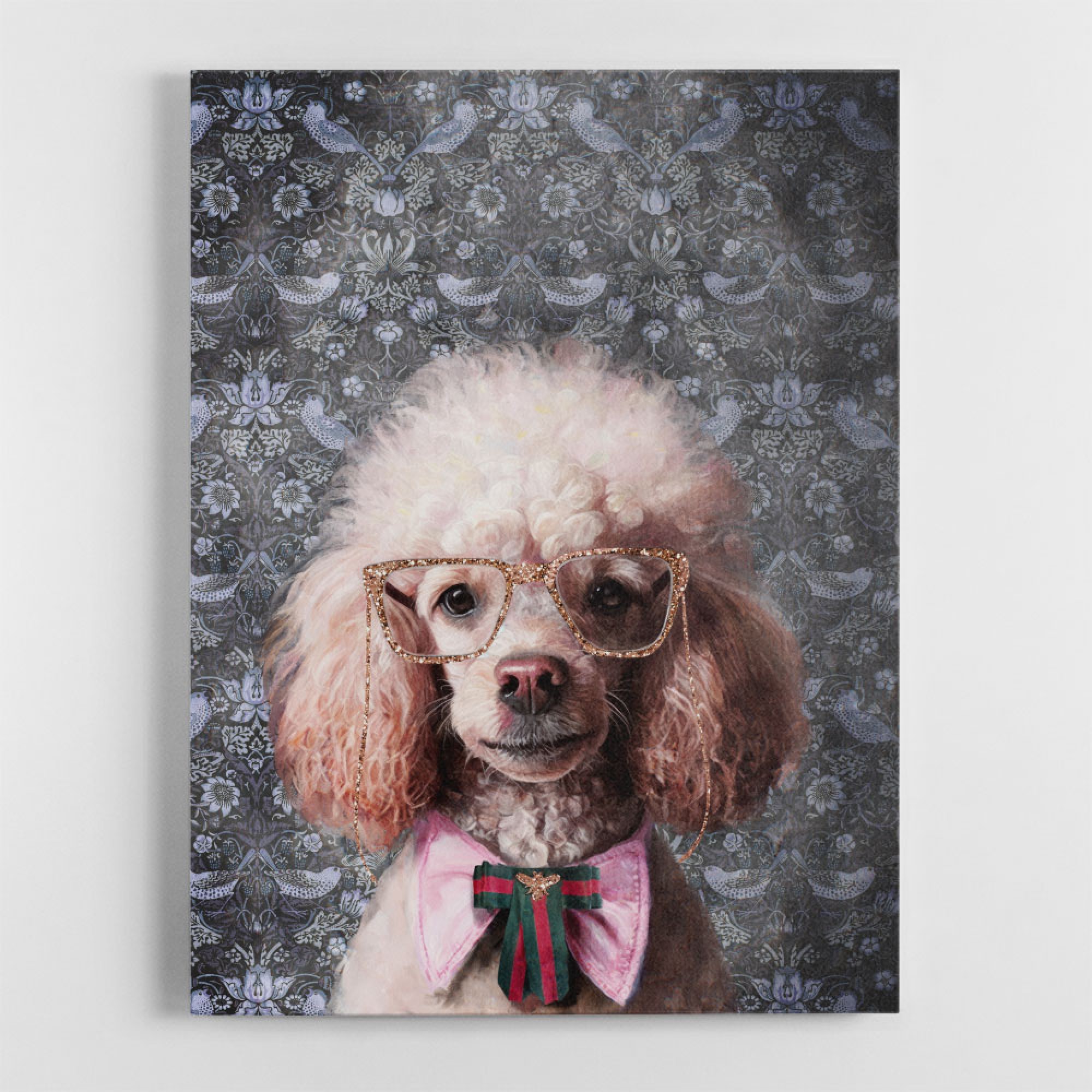 Fashion Victim Poodle Wall Art
