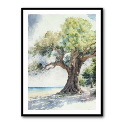 Watercolor Tree