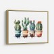 Colorful Potted Cactus Colorful Potted Cactus