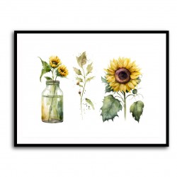 Sunflowers Composition
