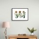 Three Sunflowers Wall Art