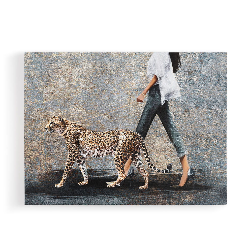 A Lady and Her Leopard A Lady and Her Leopard
