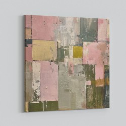 Earth Patchwork Abstract