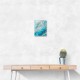 Turquoise Crystal Layers