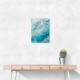 Turquoise Crystal Layers