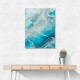 Turquoise Crystal Layers