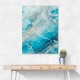 Turquoise Crystal Layers