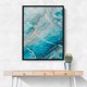 Turquoise Crystal Layers