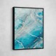 Turquoise Crystal Layers