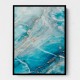 Turquoise Crystal Layers