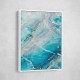 Turquoise Crystal Layers