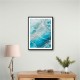 Turquoise Crystal Layers
