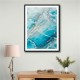 Turquoise Crystal Layers