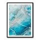 Turquoise Crystal Layers