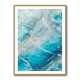 Turquoise Crystal Layers