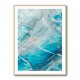 Turquoise Crystal Layers