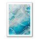 Turquoise Crystal Layers