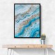Turquoise Crystal With Gold