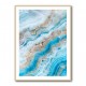 Turquoise Crystal With Gold
