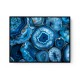 Blue Crystals With Gold