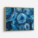 Blue Crystals With Gold