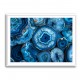 Blue Crystals With Gold