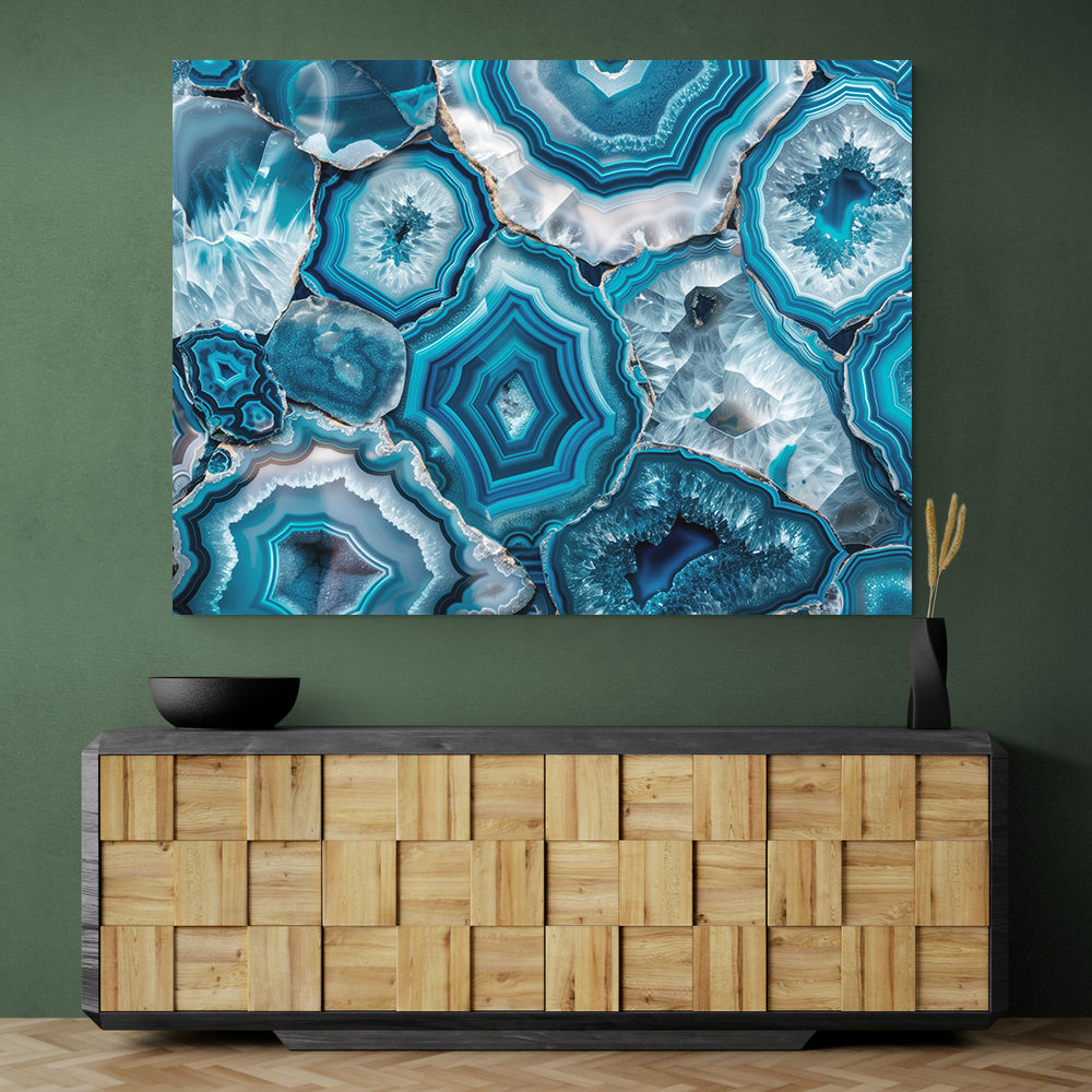 Blue Mineral Mosaic Blue Mineral Mosaic