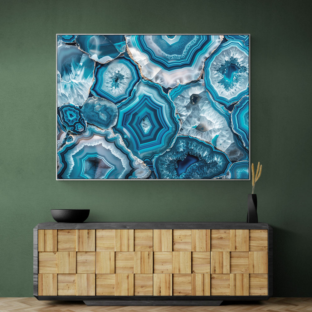 Blue Mineral Mosaic Blue Mineral Mosaic