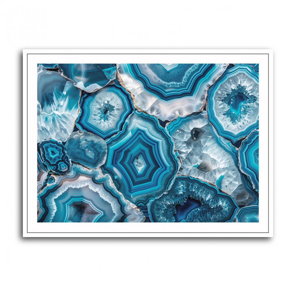 Blue Mineral Mosaic Blue Mineral Mosaic