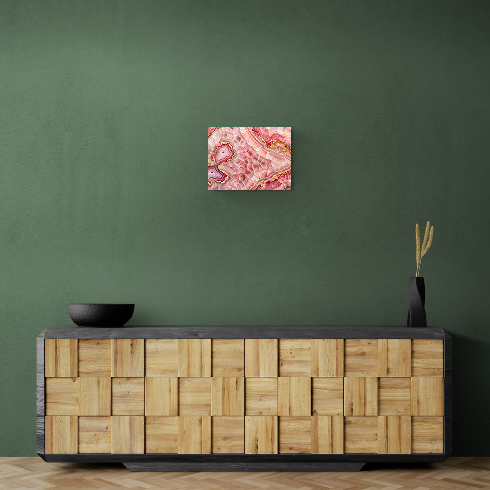 Pink Mineral Mosaic Pink Mineral Mosaic