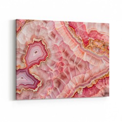 Pink Mineral Mosaic
