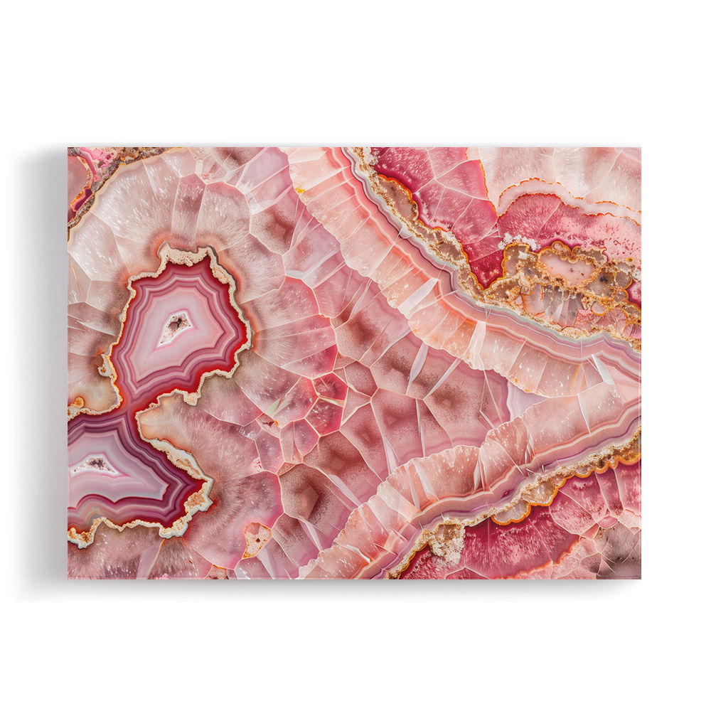 Pink Mineral Mosaic Pink Mineral Mosaic