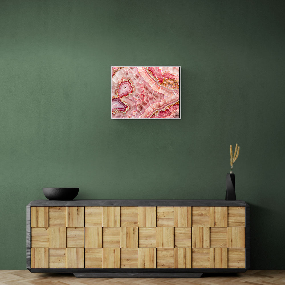 Pink Mineral Mosaic Pink Mineral Mosaic