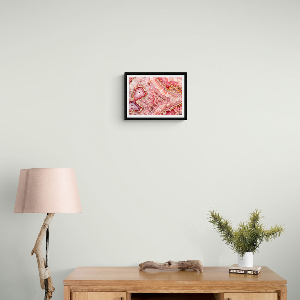 Pink Mineral Mosaic Pink Mineral Mosaic