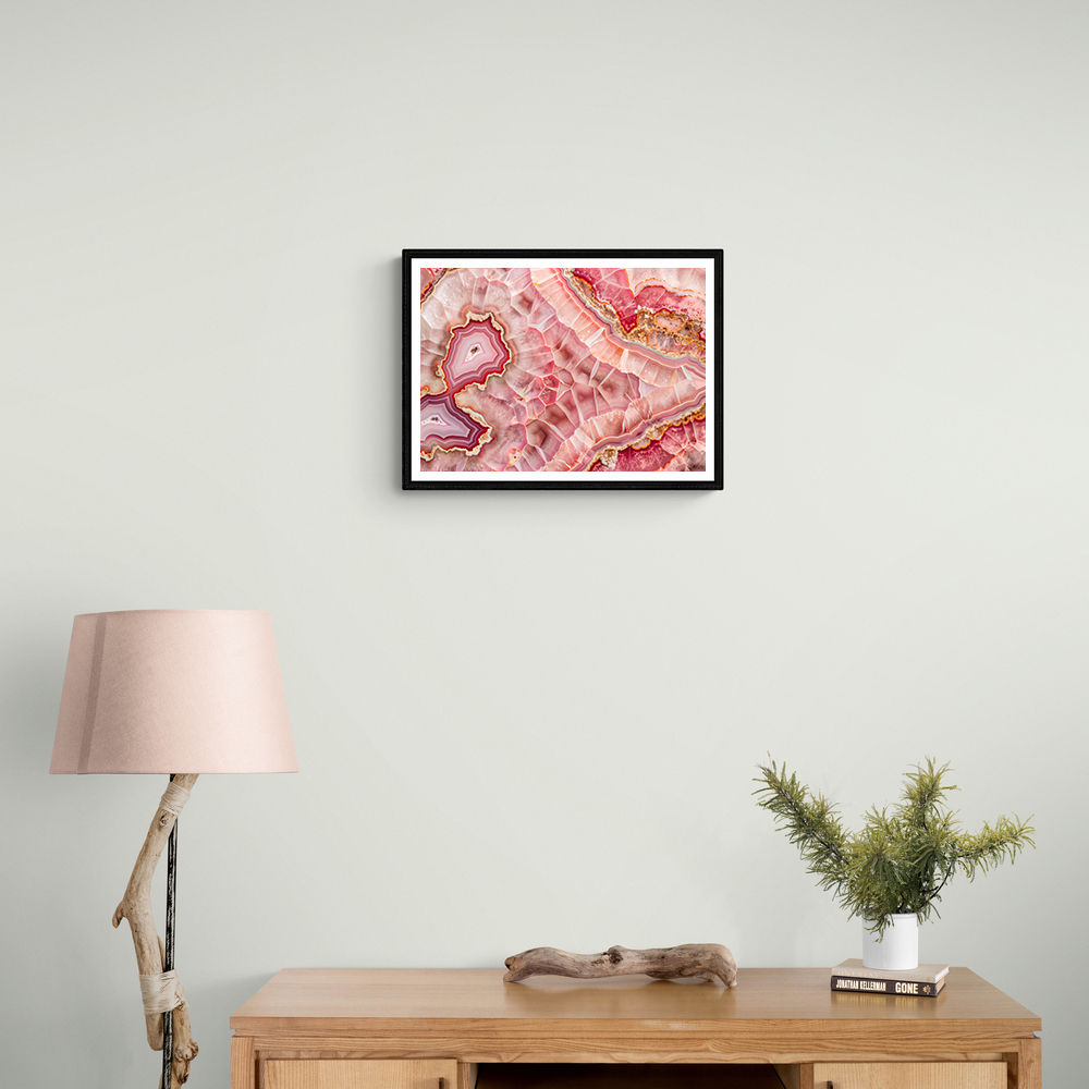Pink Mineral Mosaic Pink Mineral Mosaic